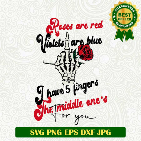 The Middle Fingers For You SVG