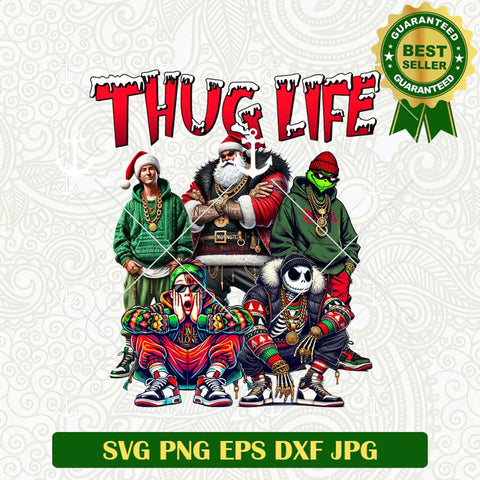 Thug Life Grinch Jack Skellington PNG