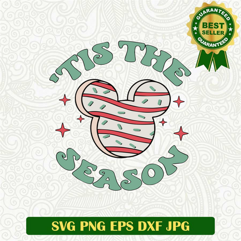 Tis The Season Christmas Cakes SVG