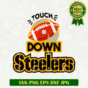 Touch Down Steelers SVG