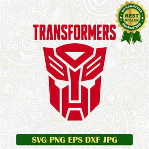 Transformer Optimus Logo SVG