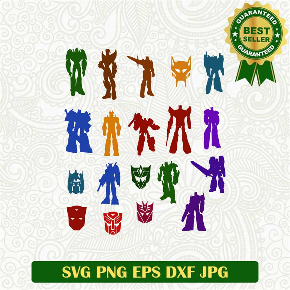 Transformer Robot Bundle SVG