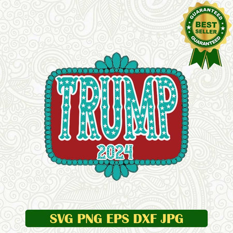 Trump 2024 For President SVG