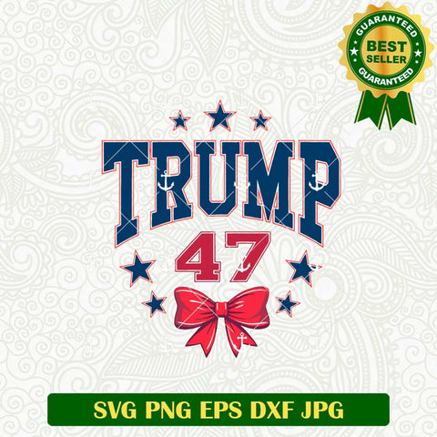 Trump 47 President SVG