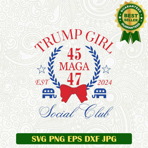 Trump Girl 47 Maga SVG, Maga Trump SVG PNG