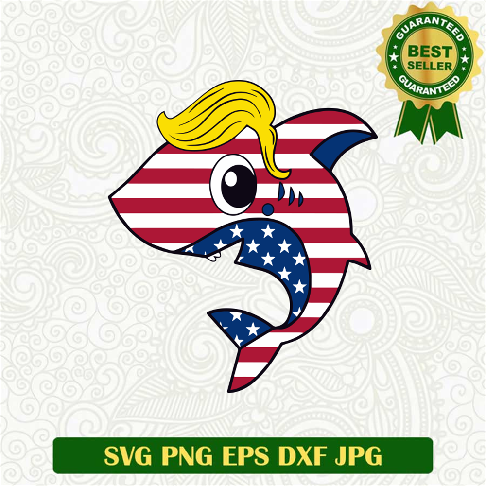 Trump Shark SVG