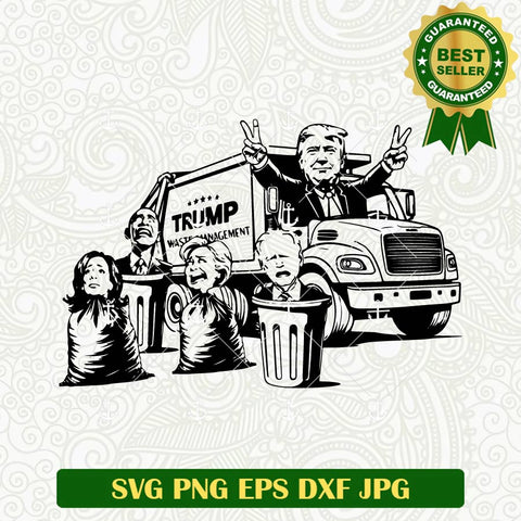 Trump Waste Management SVG