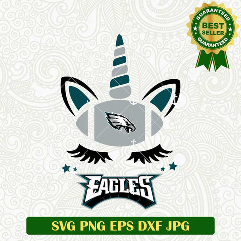 Unicorn Eagles Football SVG