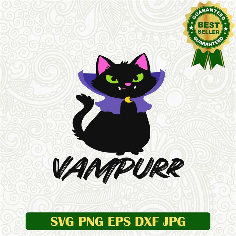 Vampur Black Cat SVG
