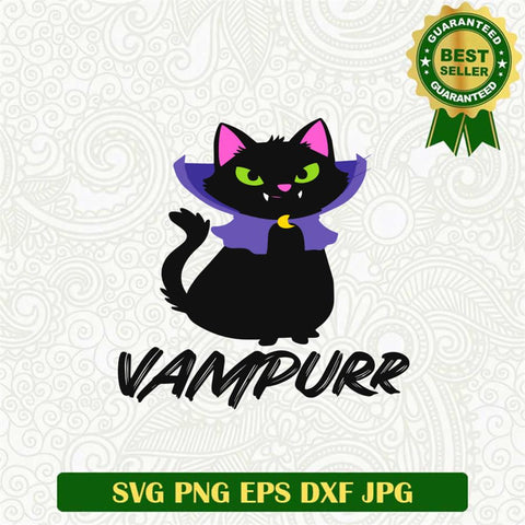 Vampur Black Cat SVG