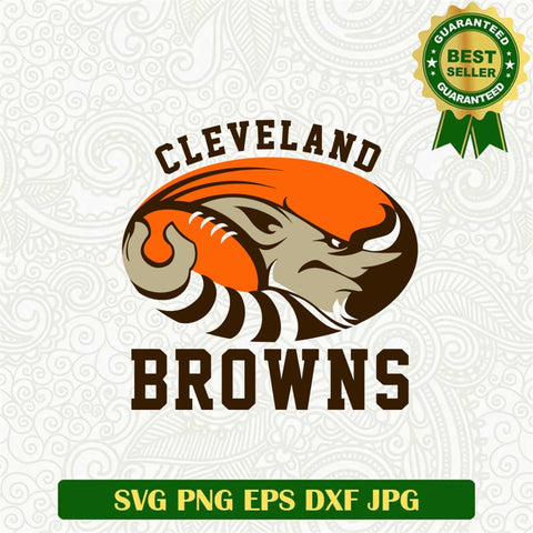 Vintage Browns Helmet Svg