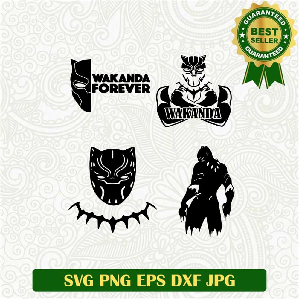 Wakanda Hero SVG