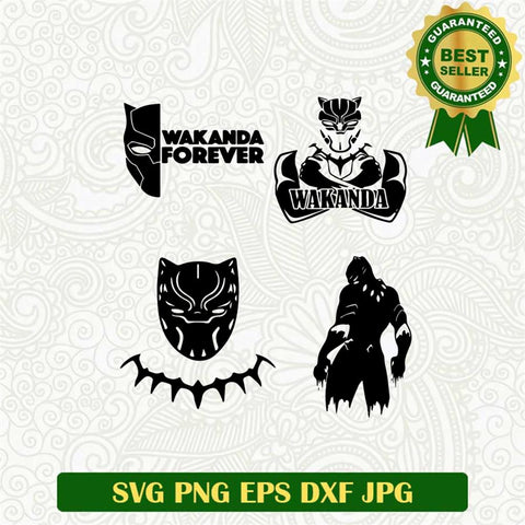 Wakanda Hero SVG