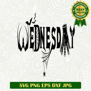 Wednesday Addam Logo SVG