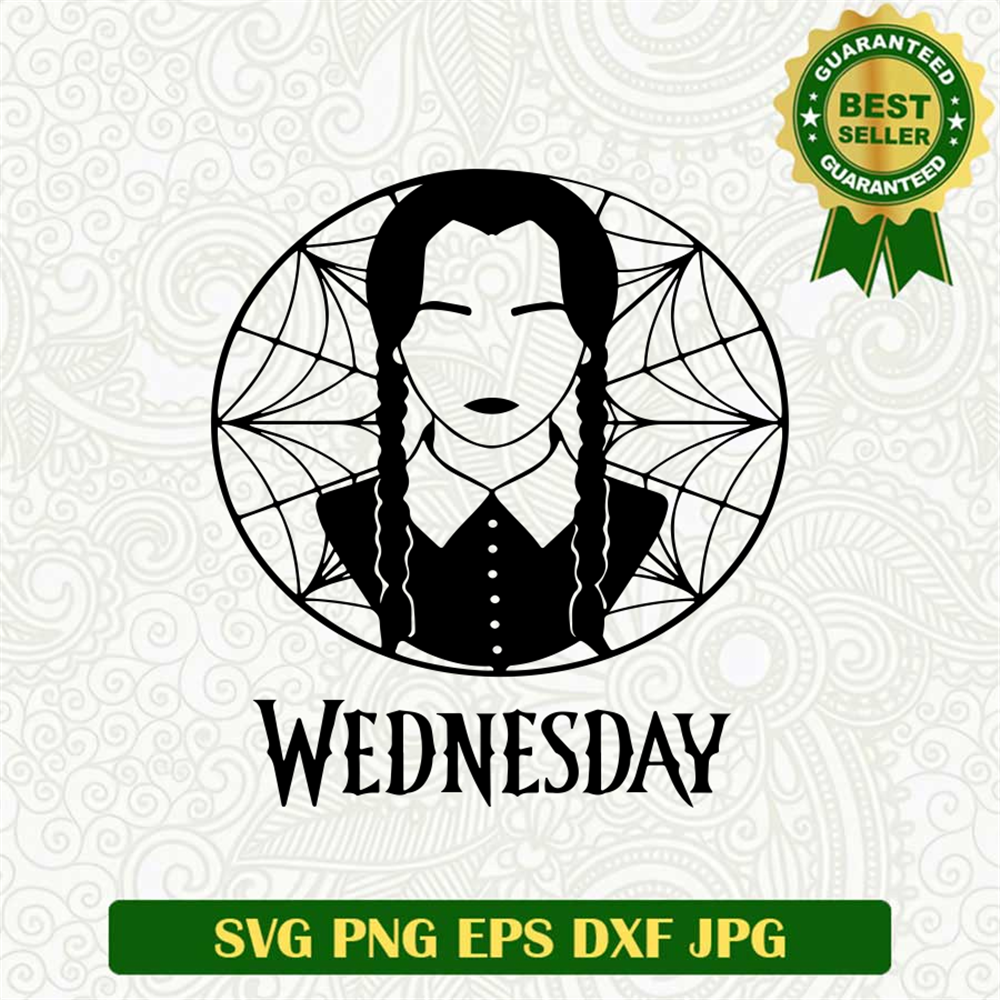 Wednesday Addams SVG