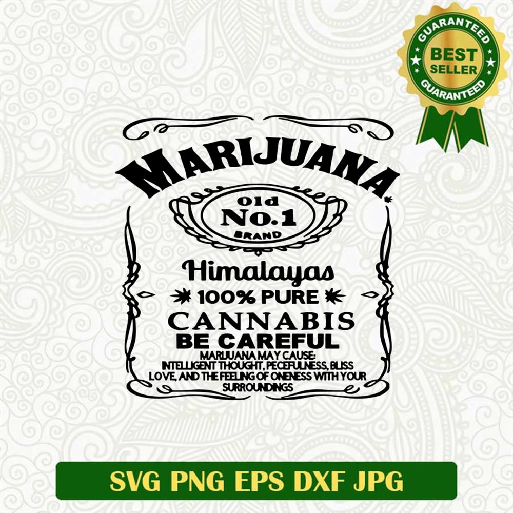 Weed Whiskey SVG