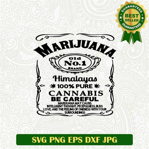 Weed Whiskey SVG