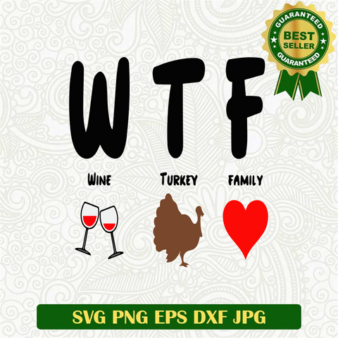 Wine, Turkey, Family SVG