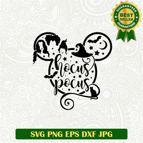 Witchy Disney Head Svg