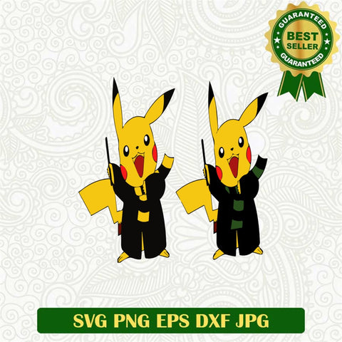 Wizard Pikachu Svg