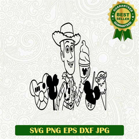 Woody Cowboy SVG