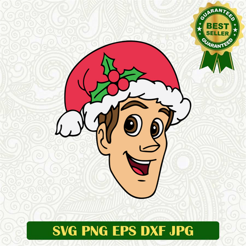 Woody Toy Story Christmas SVG