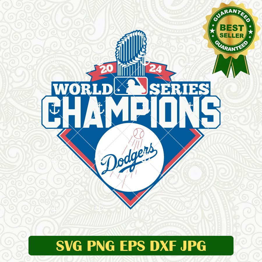 World Series Champions Dodgers SVG, Dodgers World Series Champs SVG, L ...