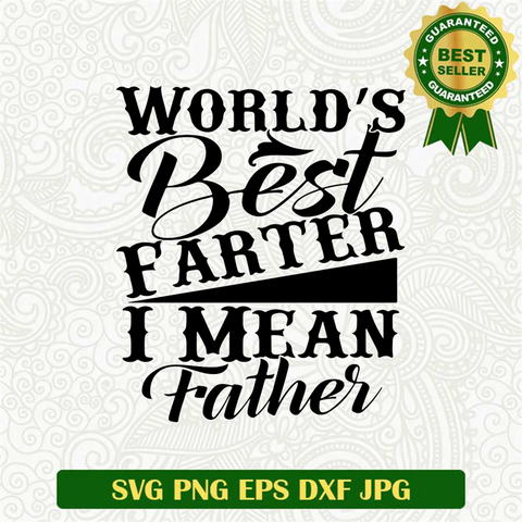 World's Best Father SVG