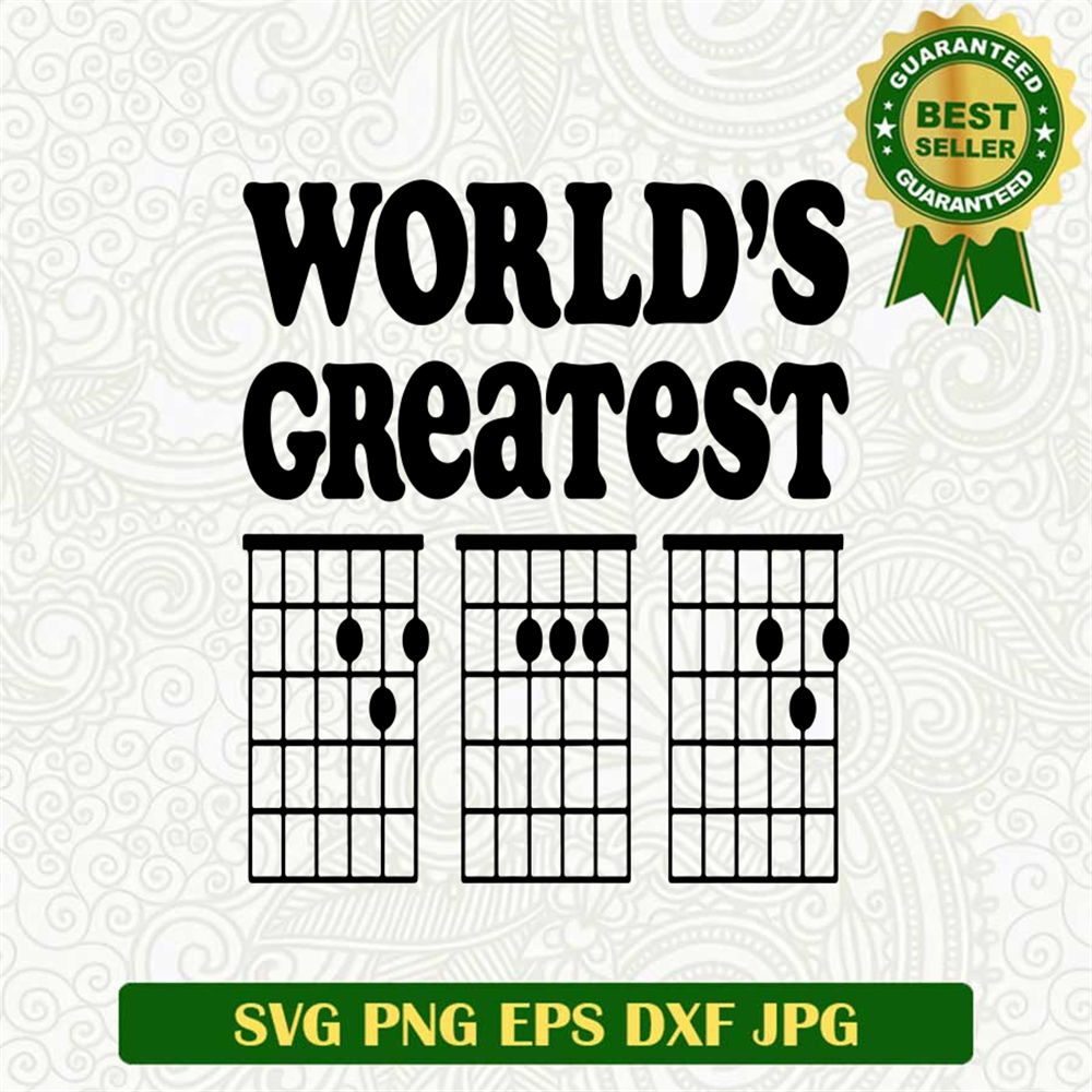 World's Greatest Father SVG