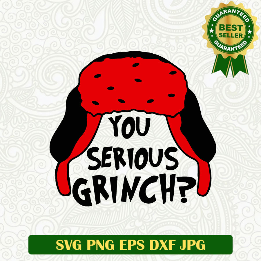 You Serious Grinch christmas Vacation SVG, Christmas Grinch SVG, Grinch Christmas Holiday movie SVG cricut