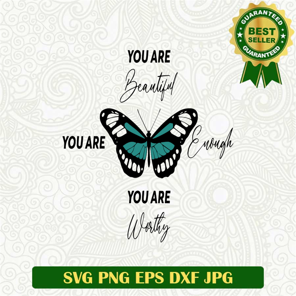 You Are Beautiful SVG