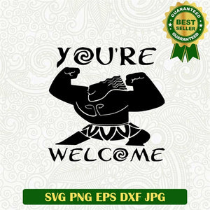 You're Welcome Maui SVG