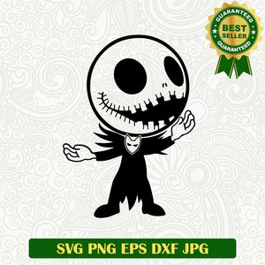 Jack skellington baby SVG, Nightmare before christmas SVG, Jack skellington SVG