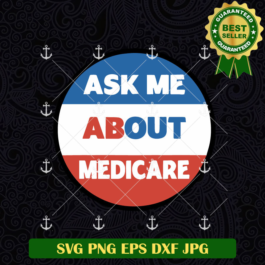 Ask Me About Medicare SVG