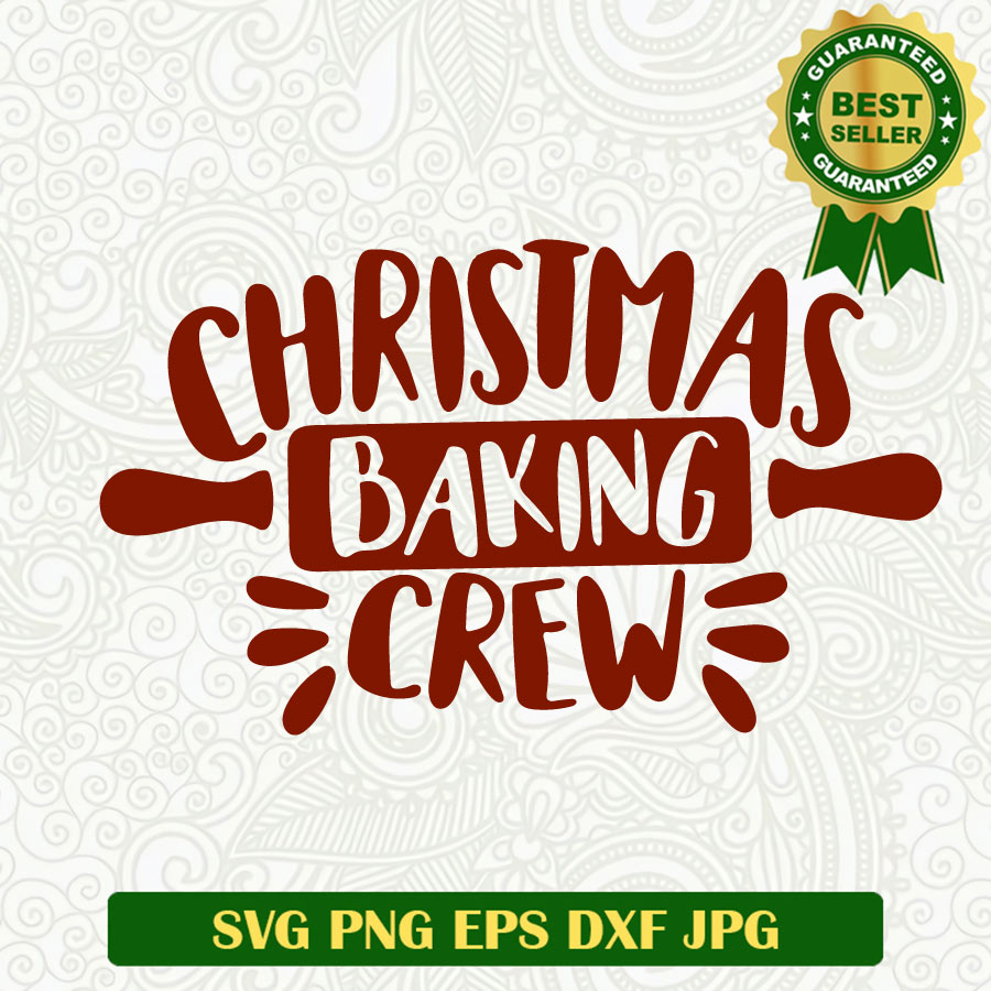 Christmas baking crew SVG