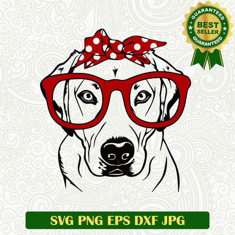 Dog mom with bandana SVG, Golden Retriever dog mom SVG, Dog mom sunglasses SVG PNG cricut