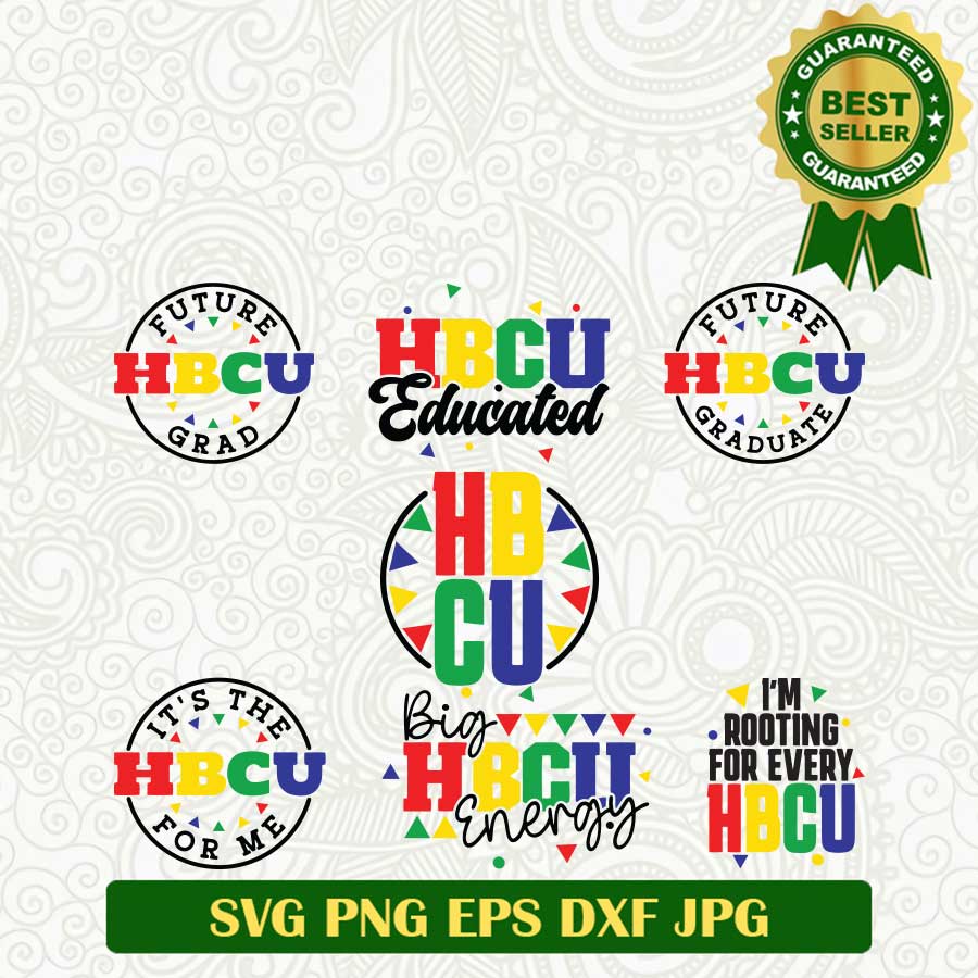 HBCU Educated bundle SVG, HBCU SVG, Historically black college SVG ...