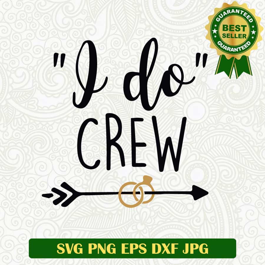 I do crew bride SVG