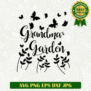 Grandma garden floral SVG, Garden SVG, Grandma garden SVG cut file cricut