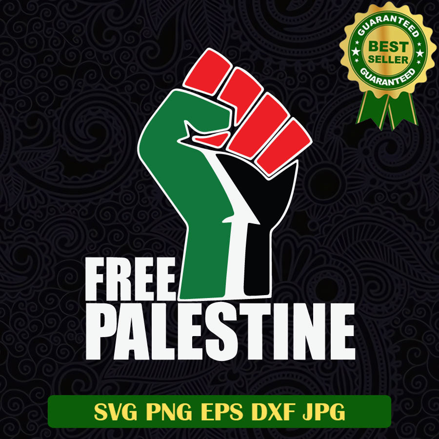 Free Palestine SVG, Palestine Flag SVG, Palestine War SVG PNG cut file