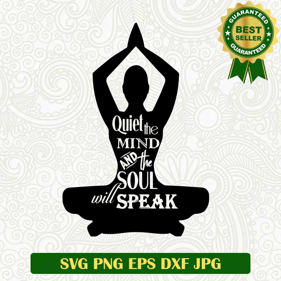 Quite the mind and the soul will speak SVG