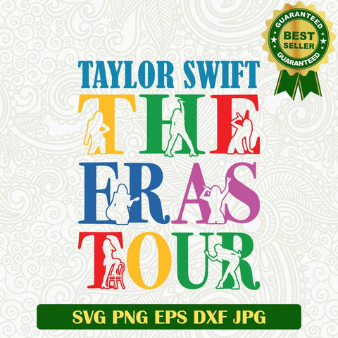 Taylor Swift the eras tour SVG, The Eras Tour Vintage SVG, Taylor Swift SVG PNG cut file