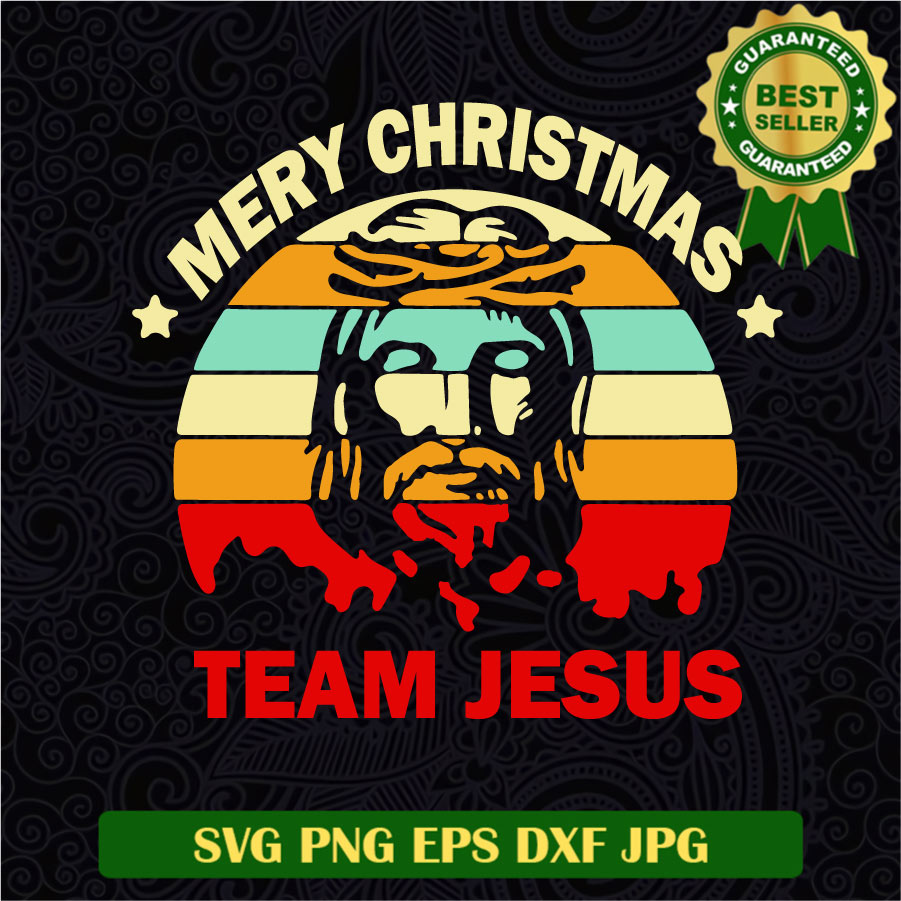 Merry christmas Taam Jesus SVG