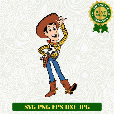 Woody Toy Story SVG, Toy Story Character SVG, Woody Cowboy Toy story SVG PNG cricut