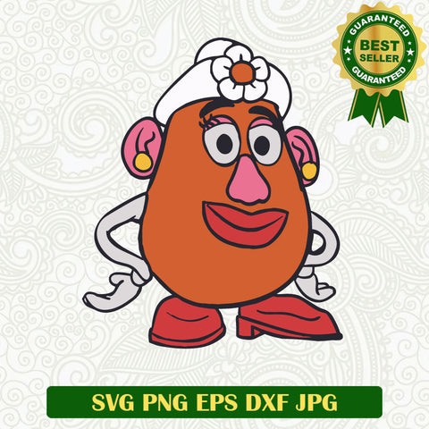 Mrs Potato Head Toy Story SVG, Toy Story Character SVG, Toy story SVG PNG cricut