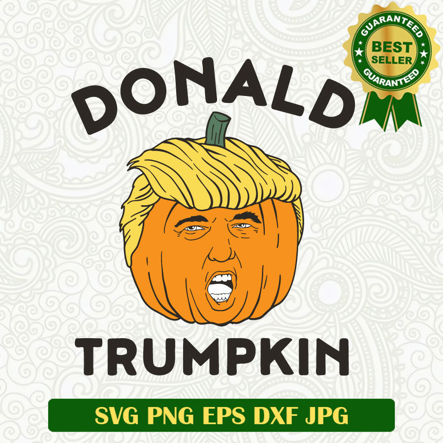 Donald Trumpkin halloween SVG