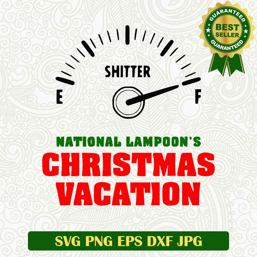 Christmas Vacation Shitter SVG, National Lampoon's Christmas Vacation SVG, Christmas Movie SVG PNG cricut