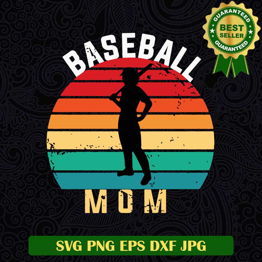 Baseball mom SVG, Baseball mama SVG, Mom sport SVG