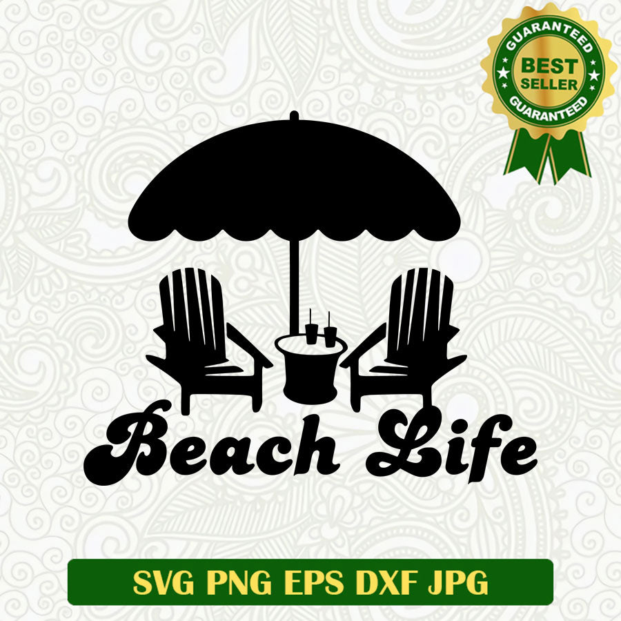 Beach life SVG