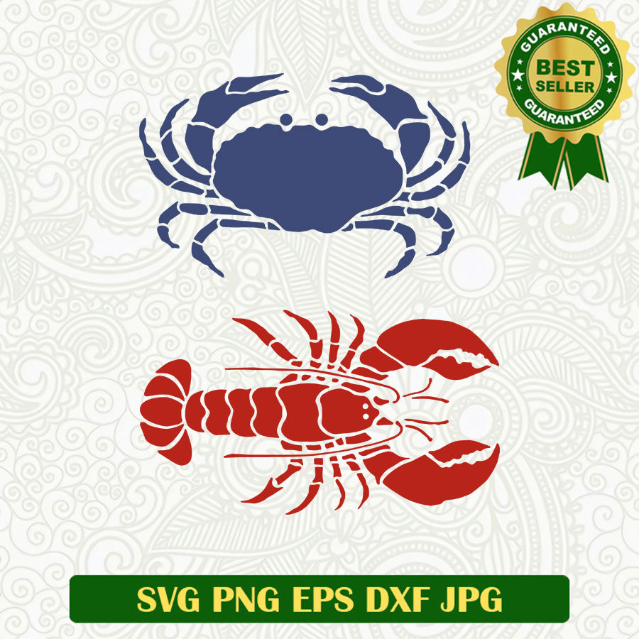 Shrimp crab SVG